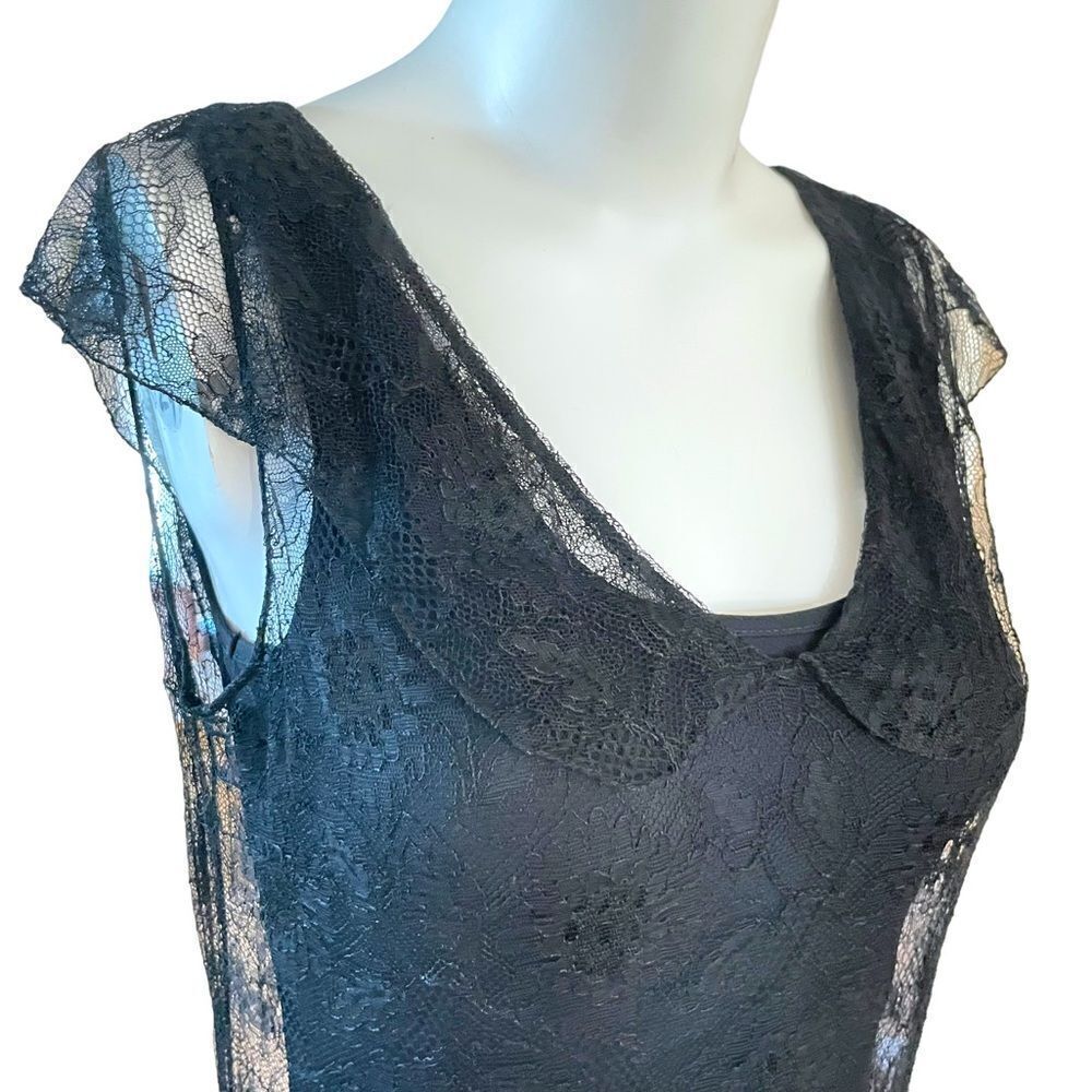 1920’s Antique Lace Flapper Gown - Picture 4 of 13